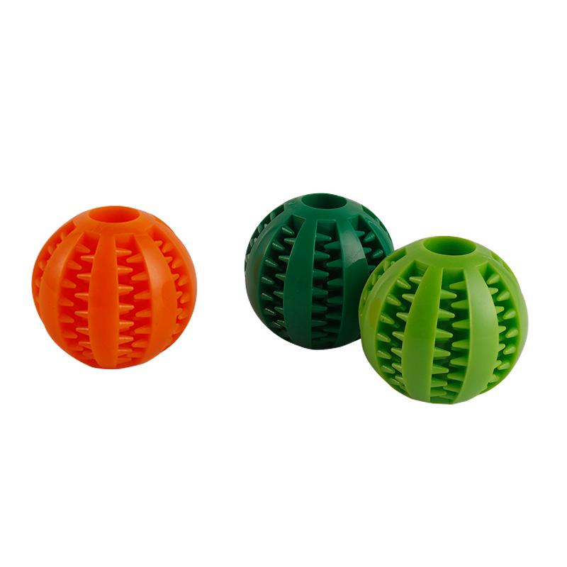 Bite-Resistant Dog Toy: Interactive Dental Cleaning and Chewing Watermelon Ball
