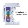 LCD Display Digital Battery Tester for C D N AA AAA 9V Button Cell Batteries Portable Battery Capacity Indicator Battery Level Tester Voltage Meter