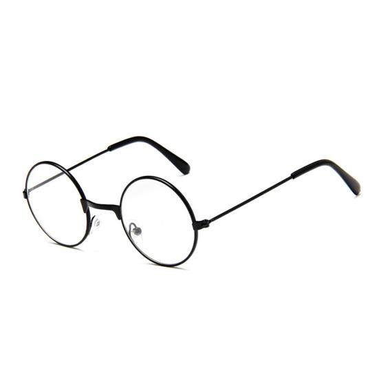 Vintage Kulatý Kovový Rám Pryskyřičné Čočky Dětské Brýle Fotografické Studio Rekvizita