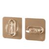Round Adhesive Hook for No-Drill Wall Mounting - Multifunctional for Kitchen, Bathroom, and Closet Storage