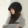 Casual Womens Foldable Knit Beanie With Breathable Polyester For Fall And Winter