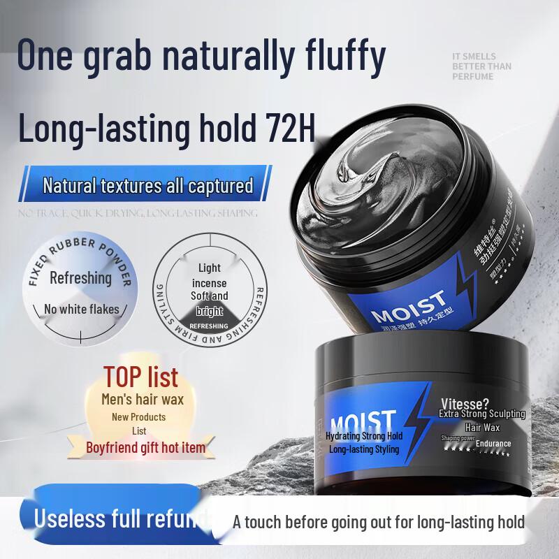 Vitas Men s Strong Hold Styling Wax