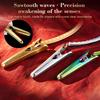 QKKQ New E-stim Nipple Clamp Tongue Clitoris Clamps Body Stimulator Nipples Sexy Tools For Couple Flirting Women MasturbationGood product