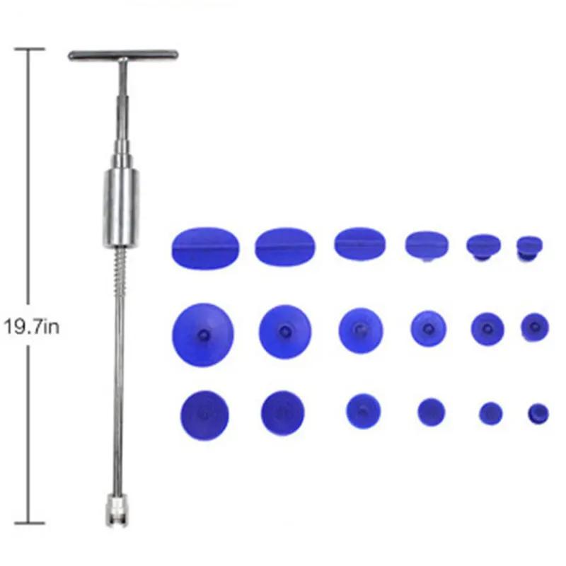 Hot Car Dent Puller Repair Kit Slide Reverse Hammer Suction Cup Auto Body Paintless T-Bar Dent Puller Extractor Tool Hail Damage