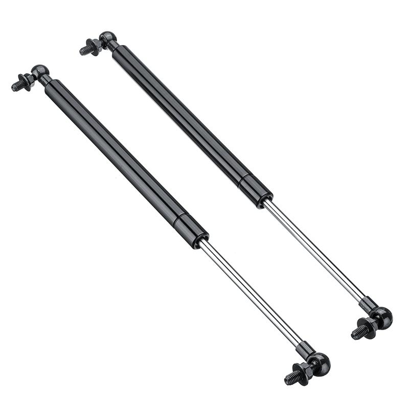 A Pair Of Automotive Engine Hood Air Rods And Hydraulic Support Rods Made Of Sturdy Steel Material Suitable For Touareg Y61/Y62