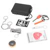 Survival Tool Kit Portable Emergency Box for Car Home Travel Camping Office Sports