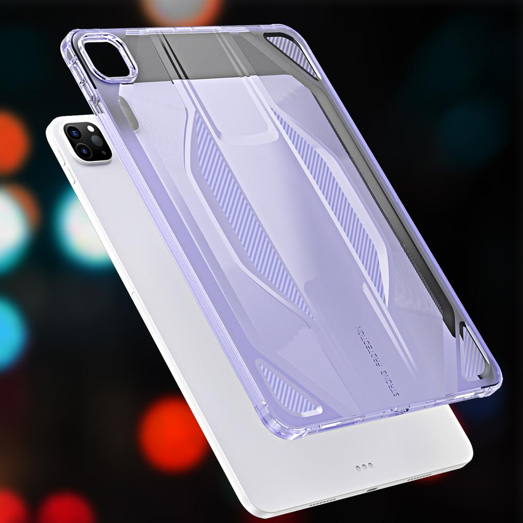 For iPad Pro 11 (2024) Case Anti Drop Clear TPU Tablet Cover