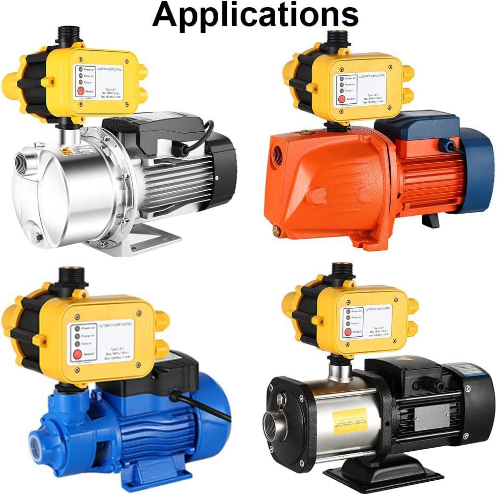 Smart Electronic Water Pressure Controller: Automatic Pump Switch & Shortage Protector