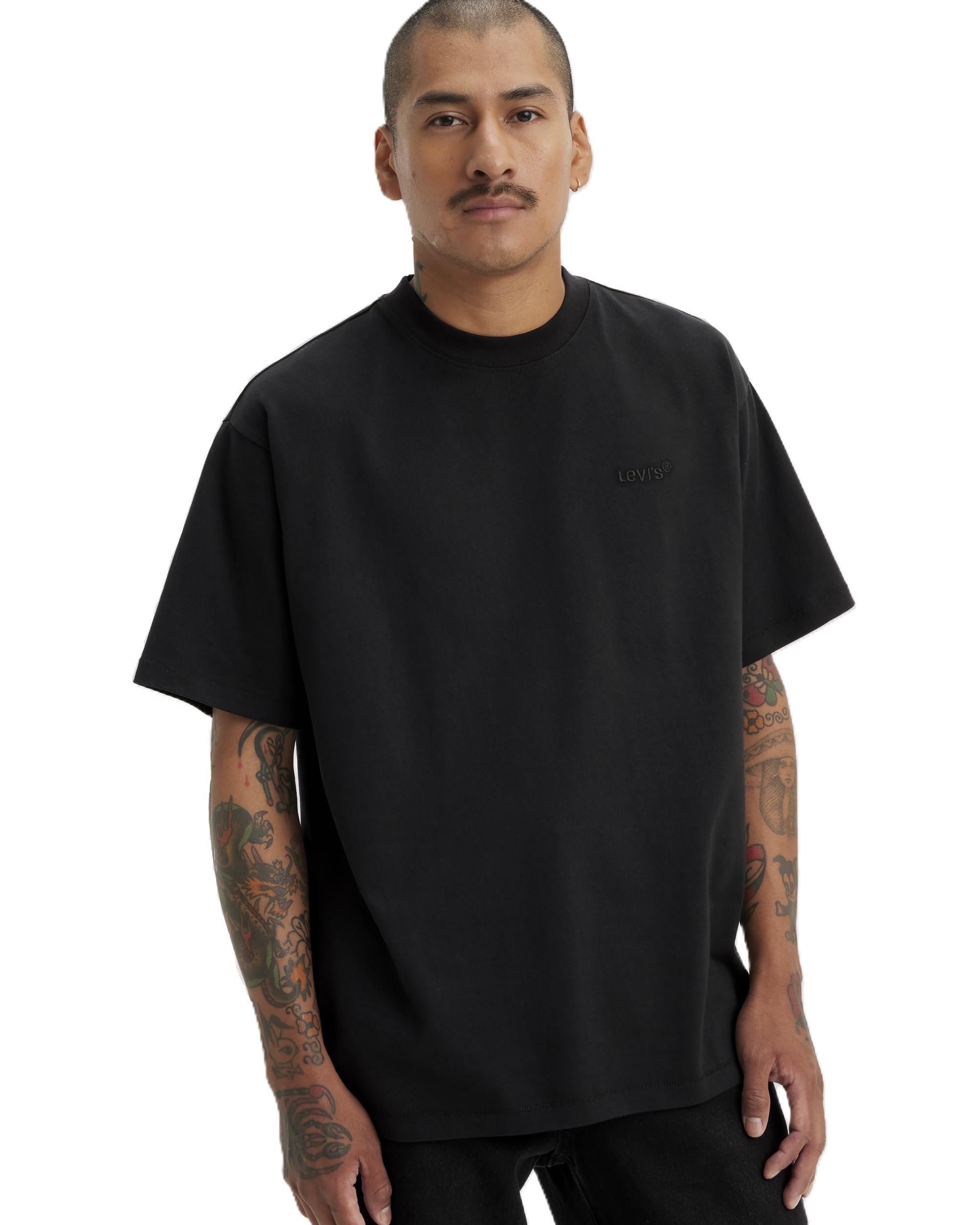 Levi s Red Tab Relaxed Fit Vintage Crew Neck Short Sleeve T-Shirt US L A0637-0001