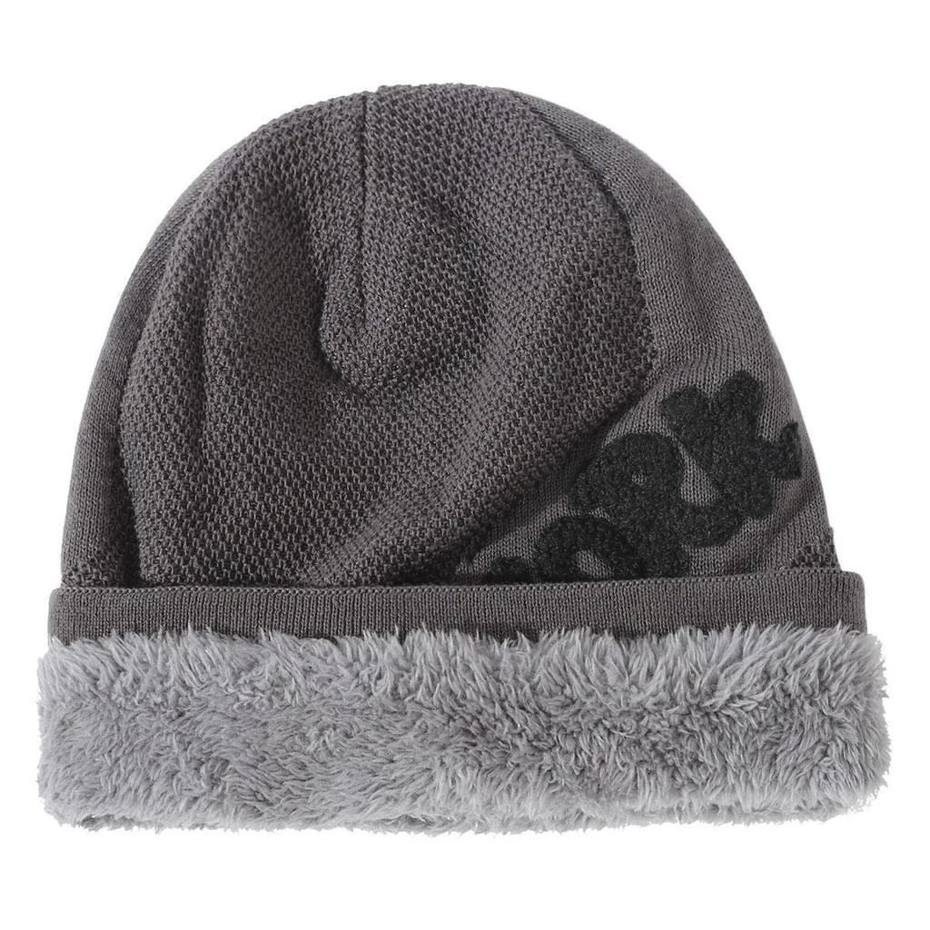 Unisex Fashion NEW YORK Letter Beanie Hat  Men & Women Plush Fur Lined Thick Warm Ski Winter Hat