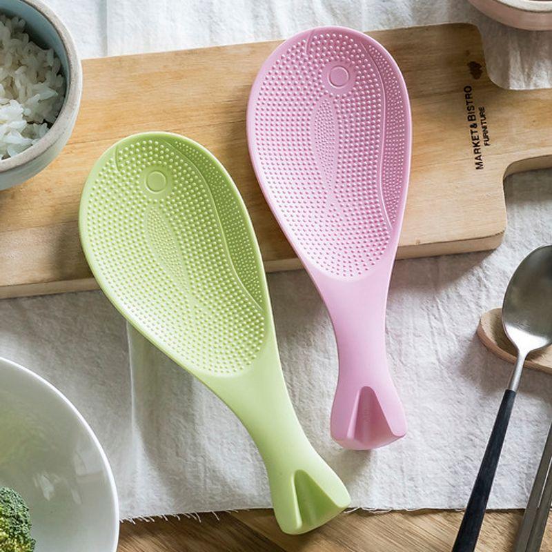 FLAITO Biodegradable Stand Whale Rice Scoop