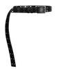 Poseusenseutibeu Fst Eyelet Leather Belt Bk Long
