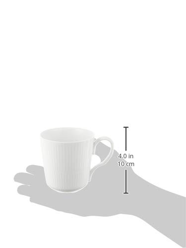 [Officially Imported] Royal Copenhagen White Fluted Pair Mug, Small, 280ml, Wedding Gift, Product Number 1017377