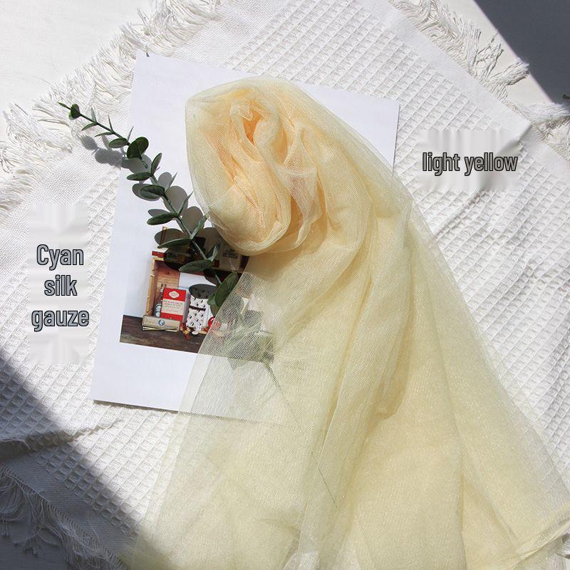 Green Tulle Lace Net Fabric for Kindergarten & Wedding - Transparent, Free Shipping