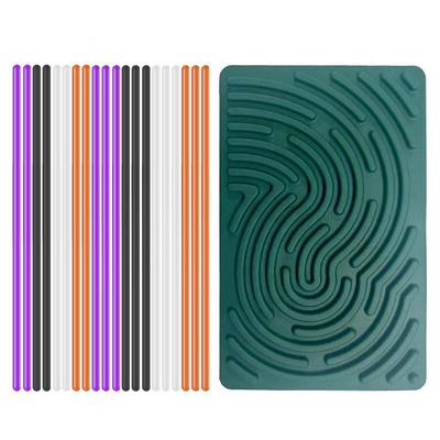 Silicone Sensory Fidget Board: Anxiety Relief and Educational Toy for Kids with Autism