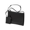 Inside and Outside Full Leather Minimalist Sheepskin Flip Mail Carrier Bag Underarm Envelope Bag Women's Shoulder Crossbody Handbag