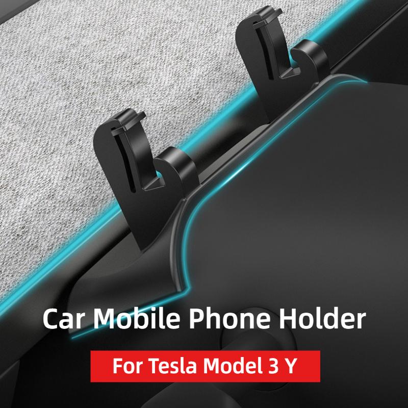 Pentru Tesla Model 3 Y Juniper Suport auto din silicon lichid pentru telefon Suport volan Clip fără urme Accesorii 2017-2025