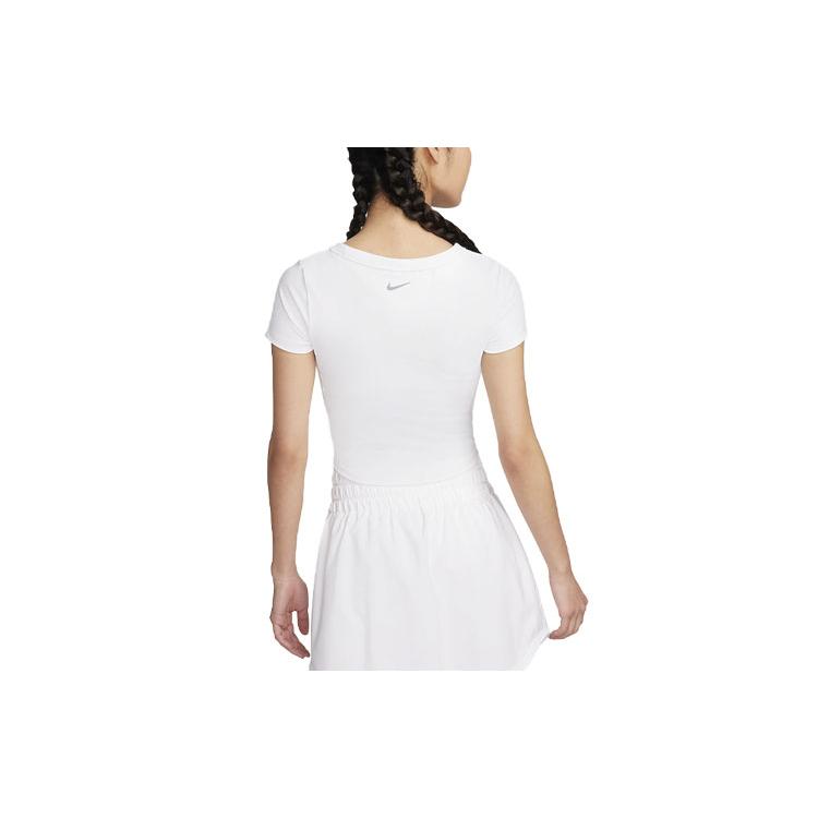 New Nike Crop Tops Women's White FN2805-100