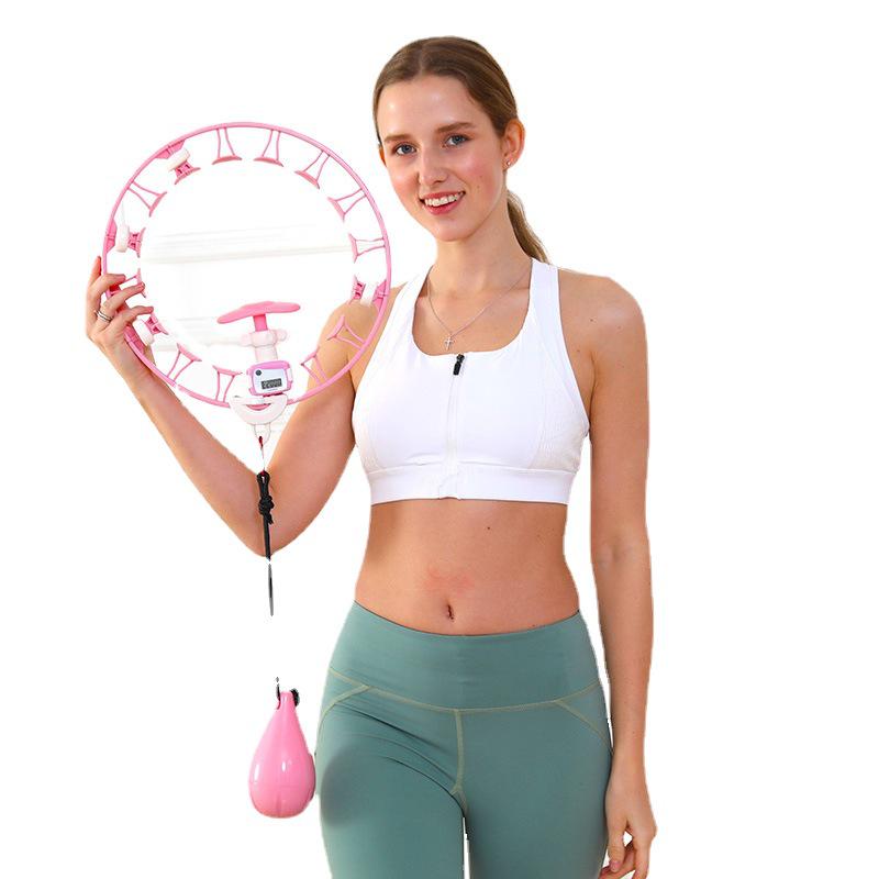 Waist-Slimming Detachable Counting Hula Hoop: Lazy Person’s Abdomen and Fat-Burning Fitness Tool