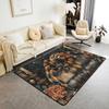 Erosebridal Lacrosse Area Rug 4'11" X 3'3", Lacrosse Sports Games Non Shedding Living Room Rugs For Kids Boys Girls, Black White Lacrosse De