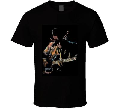 John Lee Hooker Blues Musician Fan 100% Cotton T-shirt Mens Womens Tees Top