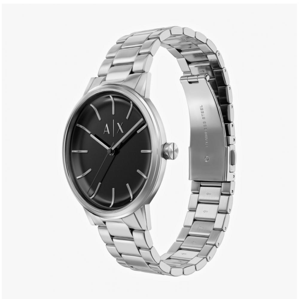 Armani Exchange Men S Metal Watch And Bracelet Set ax7182Set
