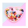 Round Ball Clasp 8mm Colorful Alloy Couple Attraction Ball Clasps for Jewelry Bracelet Clasp Buckle
