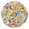 55 New Caillou Cards Made of Animated Graffiti Stickers Scooter Water Cup Cartoon Stickers