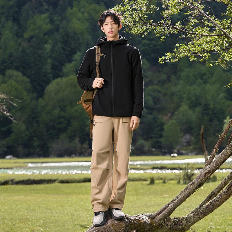 361° Men's Autumn/Winter Hooded Fleece Jacket