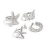 Starfish Scallop Rings for Women Geometric Design Beach Jewelry Accessories  for Women