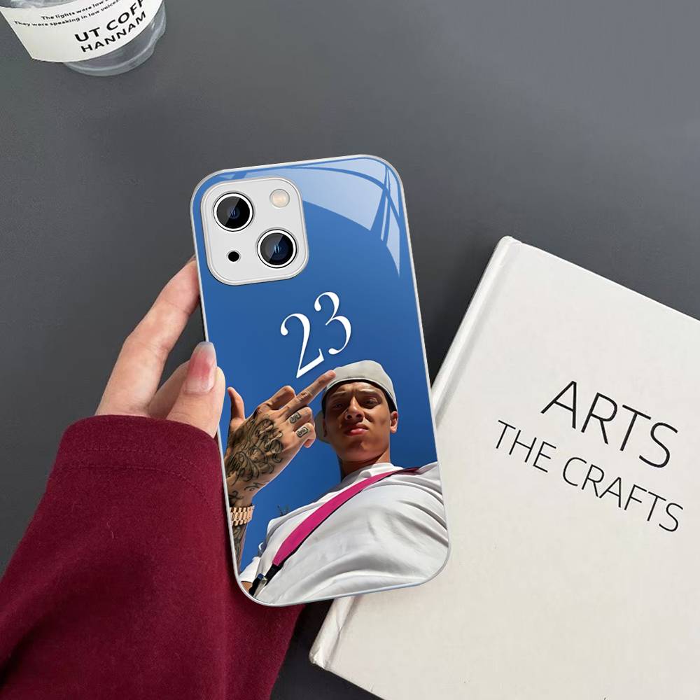 

Популярный певец C-Central C-Cee Музыка для IPhone 14 13 12 Mini 11 Pro XS Max X XR 14 Plus Закаленное стекло iphone 13