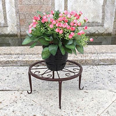 Set di supporti per piante in metallo per vaso di fiori Supporto in vaso resistente per interni ed esterni