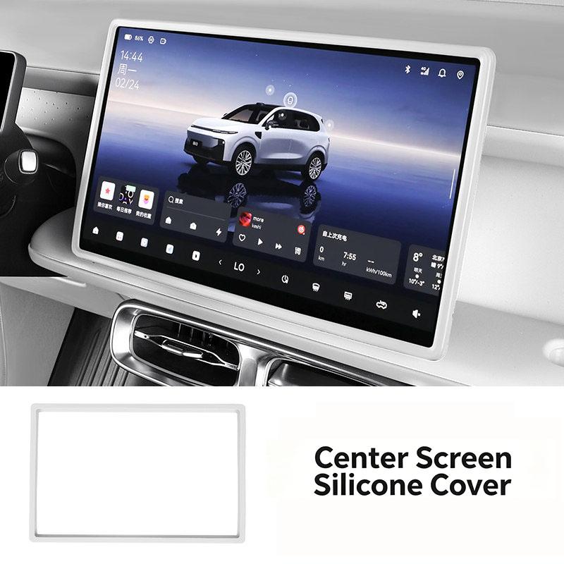 For Leapmotor B10/B01/B05 Central Control Screen Display Protective Cover Anti-Collision Silicone Accessories Car Interior