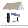Nuoliman Outdoor Camping Waterproof Tarp Kit