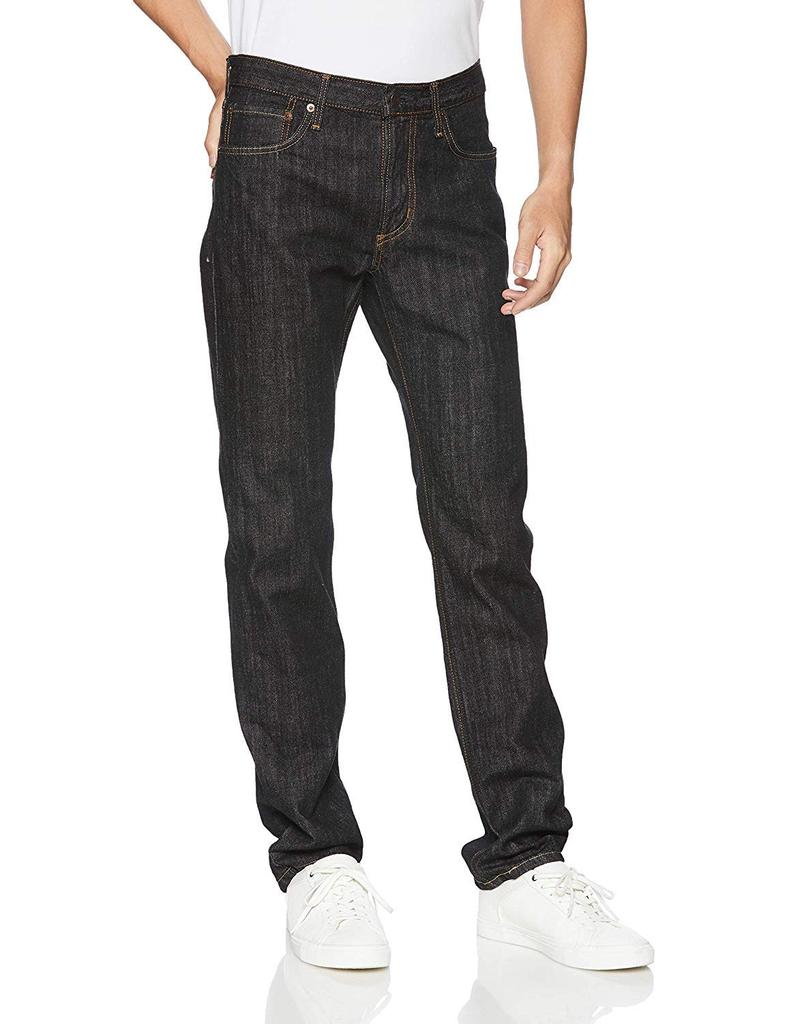 Jeans E403 Regular Straight Denim Pants Made In Japan Black Denim 31 [EDWIN] Men's