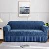 Cover With Skirt Elastic Elasticized Sofa Cover For Living Room1/2/3/4 Seat Armchair Cover Shape Home Furniture Couchcover Jacquard Living Sofa