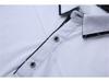 Men's Large Size Long-Sleeve Lapel T-Shirt - Spring/Autumn Loose Fit