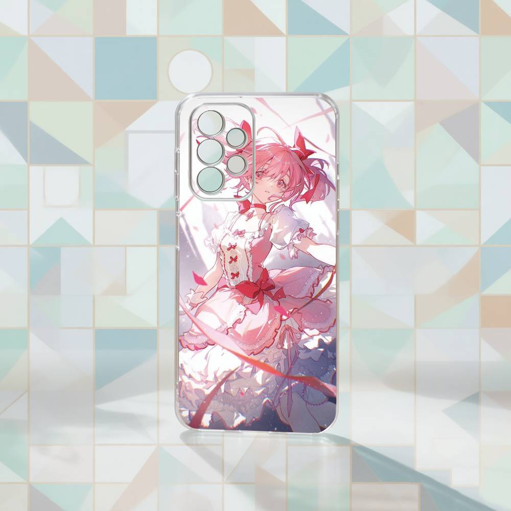 

Чохол для телефону Puella Magi Madoka Magica для Samsung S25, S24, S21, S22, S23, S30, Ultra, S20, Plus, Fe Прозорий чохол Samsung S30Ultra5G