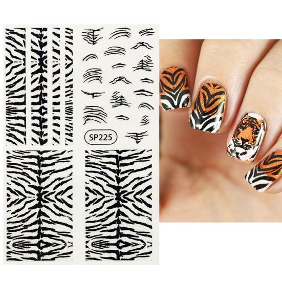 Delicate Nail Effect Ultra Stripe Decals 3D Thin DIY