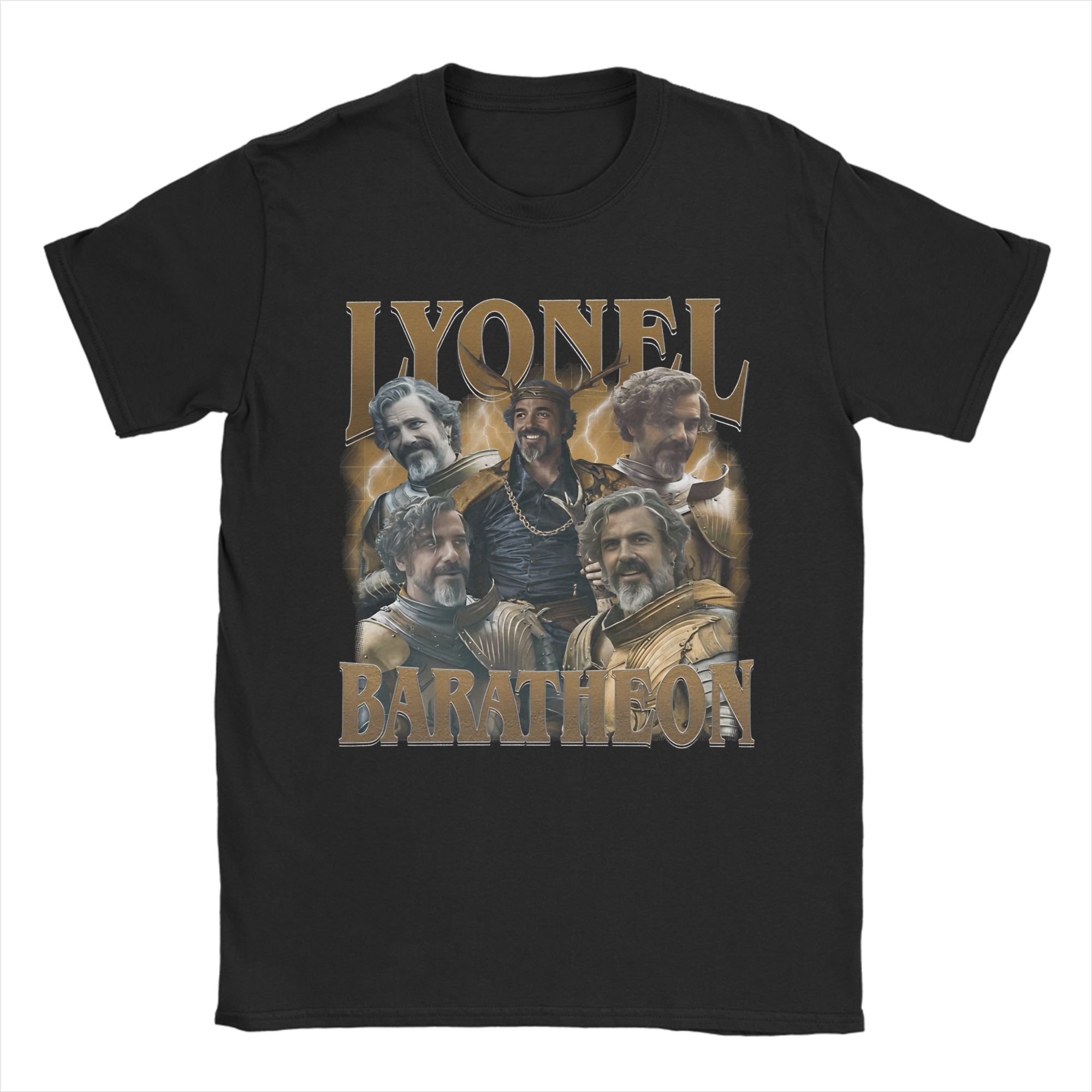Lyonel Baratheon T Shirt Summer Hip Hop TShirts Pure Cotton O Neck Plus Size 5XL Top Tees Short Sleeves Awesome Tops S