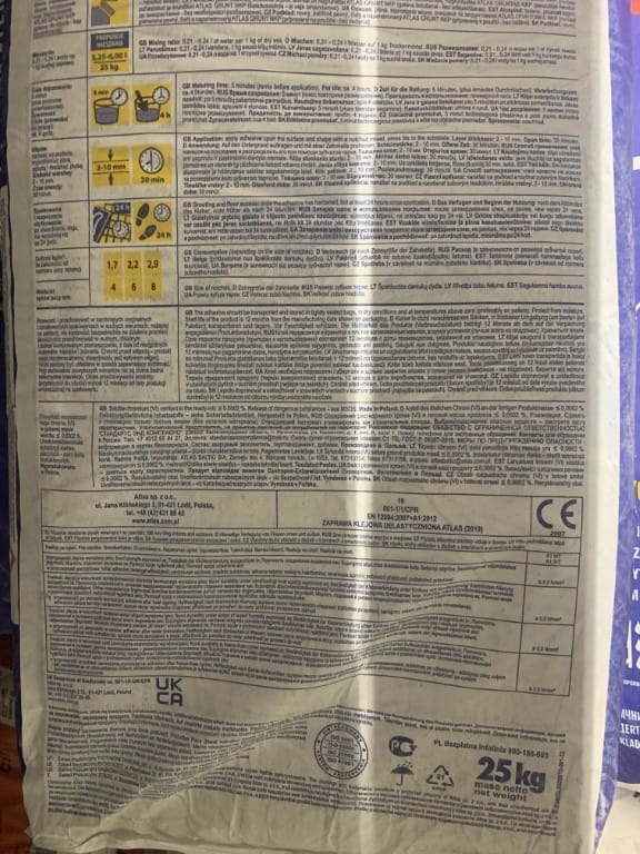 Atlas Flexible Tile Adhesive