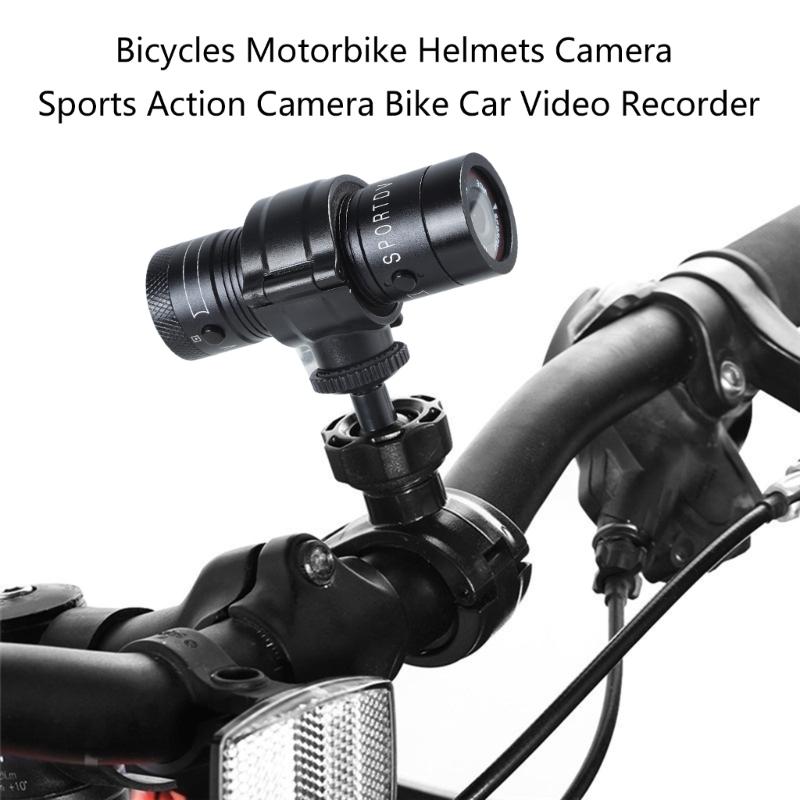 Outdoor Sport Bike Video Camera 120° Wide Angles Camcorders Waterproof Bike Motorcycles Helmets Camera Video Recorder