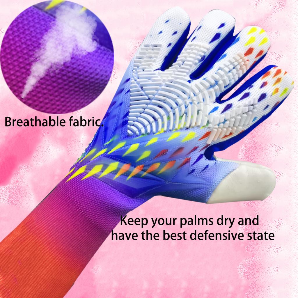 Fußball-Torwarthandschuhe für Jugendliche und Erwachsene, rutschfeste Fußballhandschuhe, Super Grip, Fußball-Torwarthandschuhe in den Größen 6/7/8/9