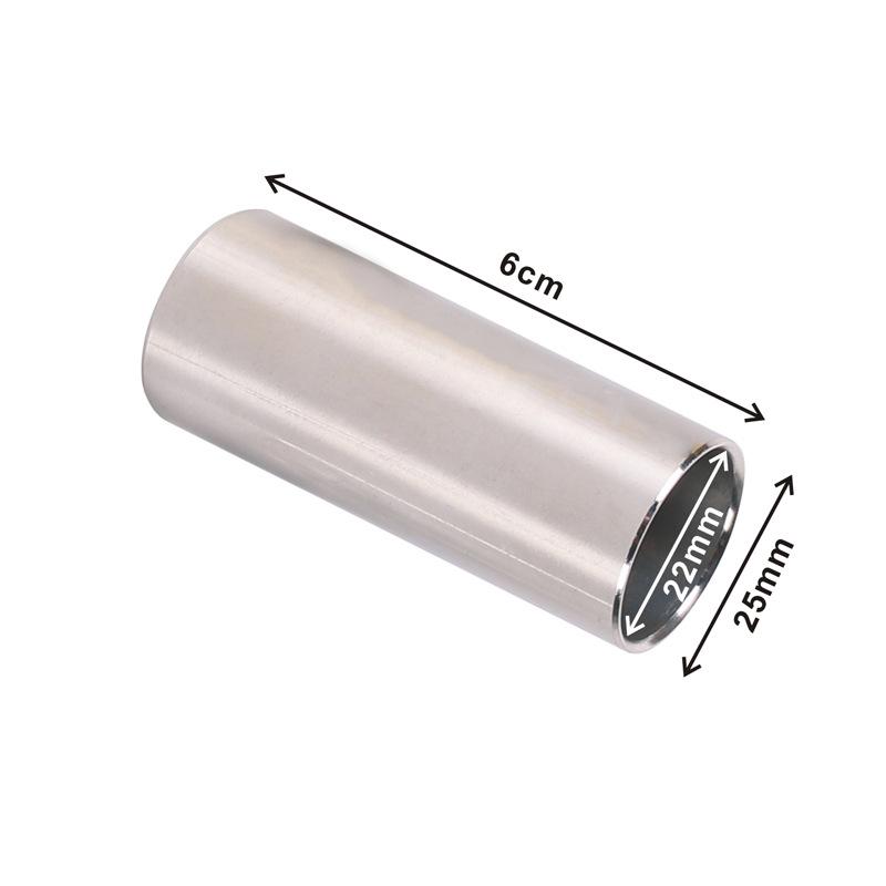 60mm Gitarren-Fingerrutschröhren-Set für E-Gitarre