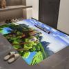 Game M-Minecraft Floor Mat Rectangle Anti-slip Home Soft Badmat Front Door Indoor Outdoor Mat Welcome Doormat