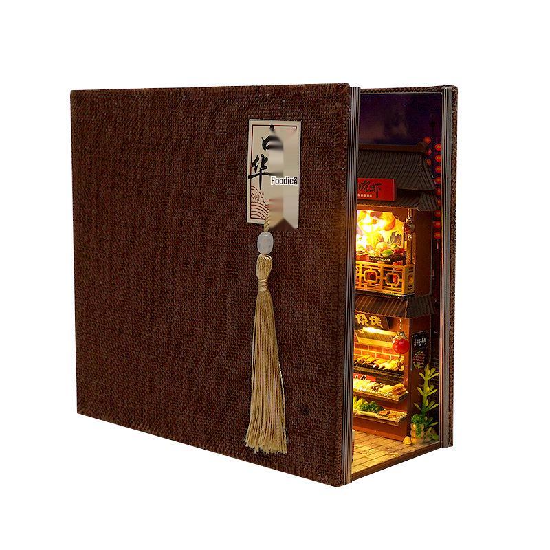 

Tianyu DIY TC27 Набор для миниатюрной модели китайской еды - Креативный подарок на день рождения для женщин English Version