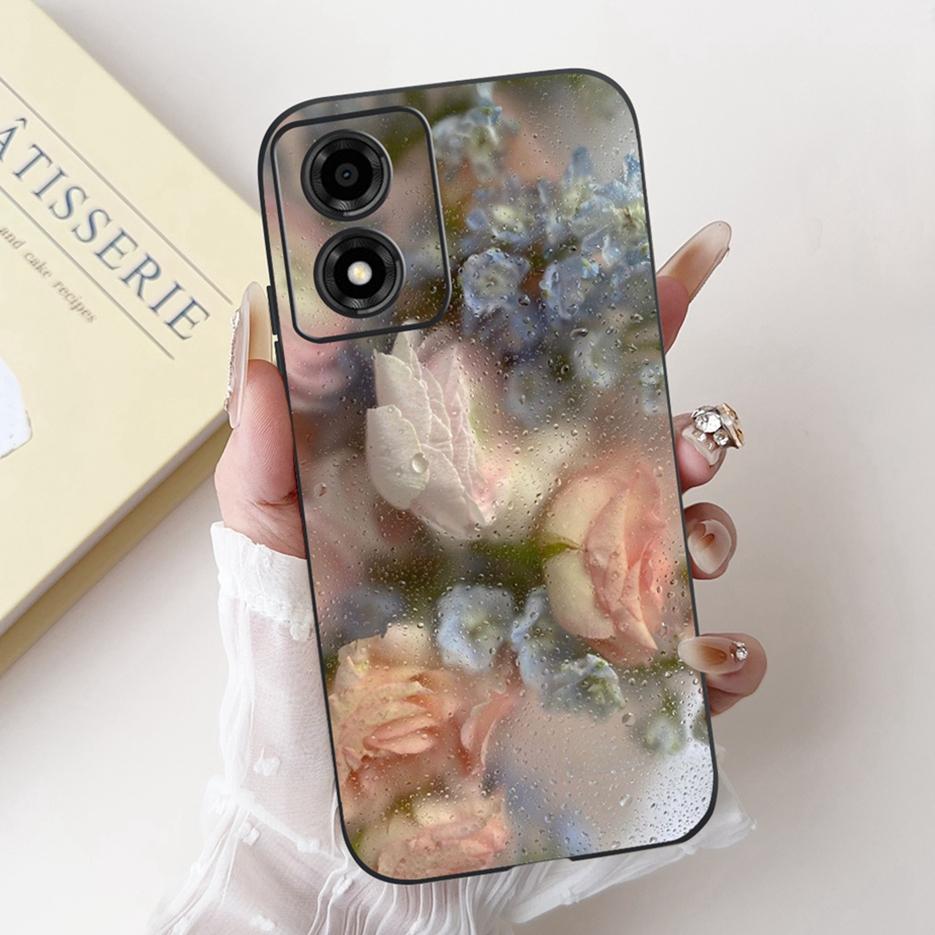 For Motorola Moto E13 Case Moto E14 E15 Cute Cat Rabbit Cartoon Cover Shockproof Phone Case For Motorola Moto E15 E 13 14 Fundas
