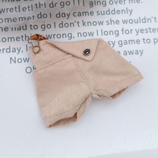 Oblečení pro panenku 17cm La Bubu Rybářský klobouk a sada overalů