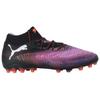 Puma Future 8 Ultimate Comfortable Durable Mg Soccer Shoes Unisex Soccer Shoes Black Purple 108359-01