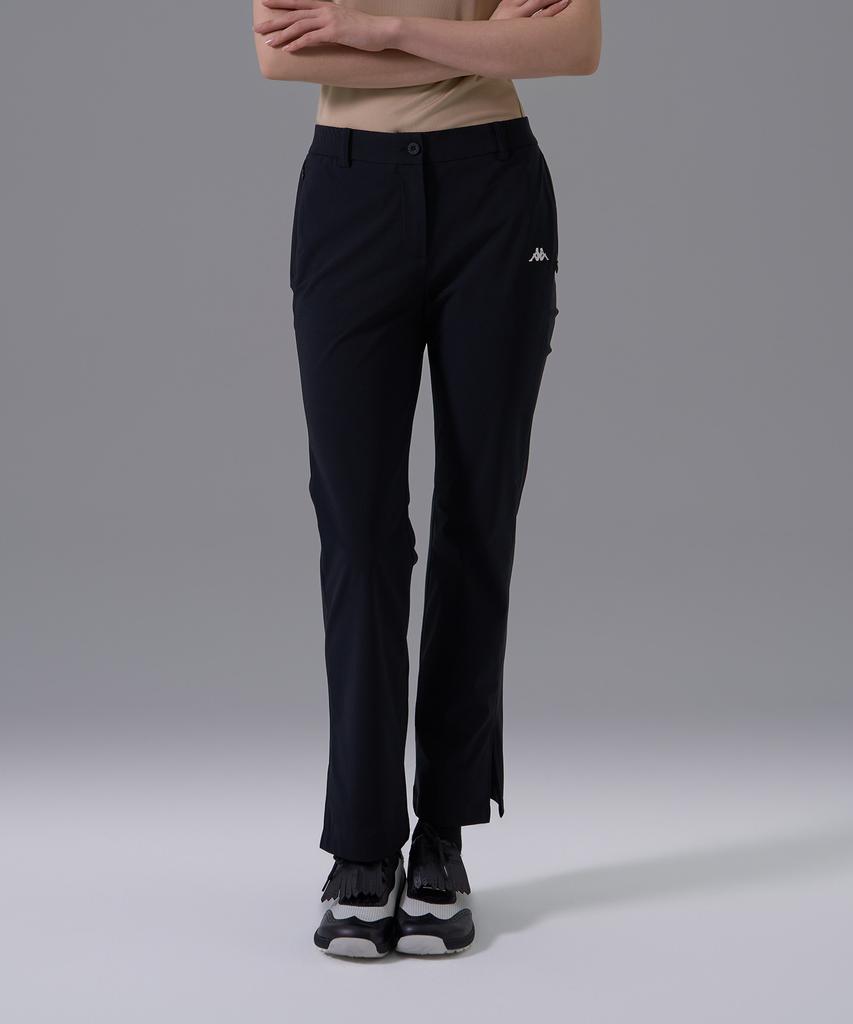 KAPPA Golf Hem Slit Pants Women'S Black